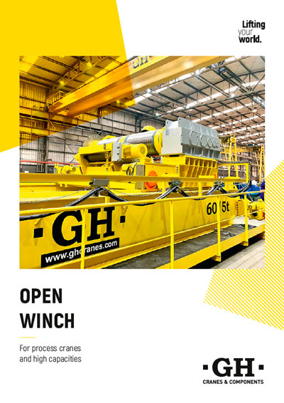 Open winch